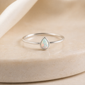 Lumen White Opal Jewelry Set.