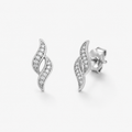 Twirl Stud Earrings.